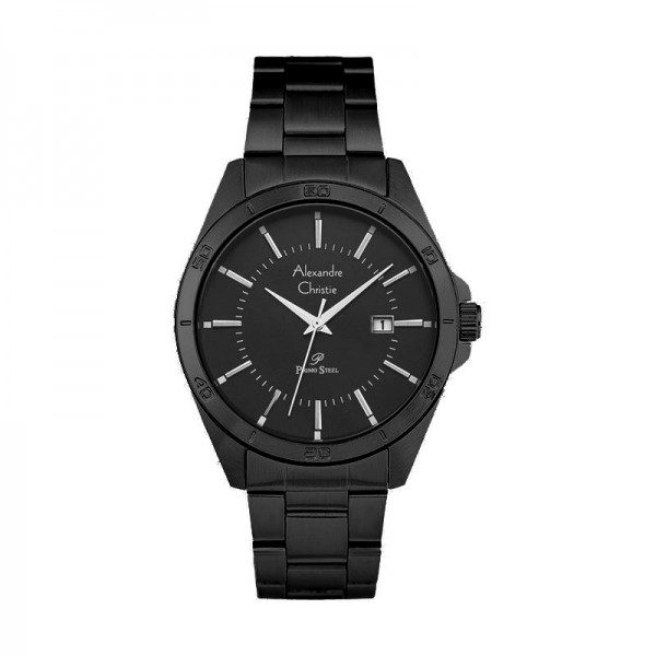 Alexandre Christie AC 1011 Full Black Steel Man MDBIGGR New